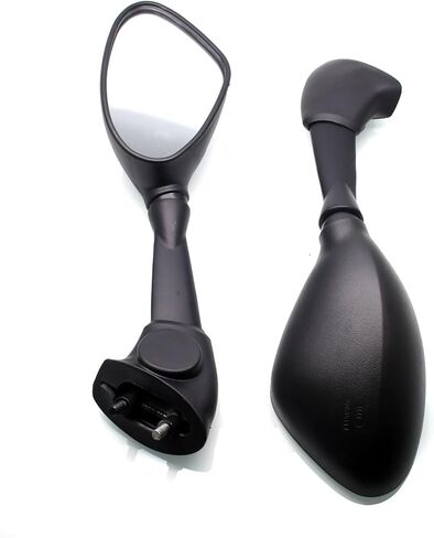 MZS Racing Motorcycle Rear View Mirrors, Fairing Rearview Side Mirror Accessories Black Compatible with S1000RR 2010-2018 / HP4 2011-2015 in Saudi Arabia