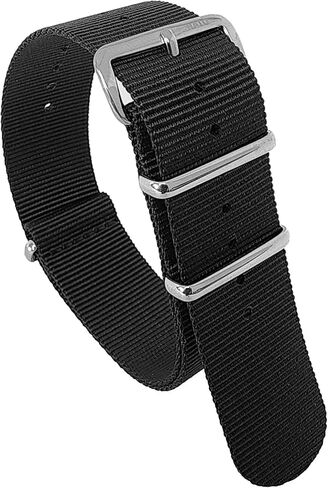 Nato® Premium Classic Nylon Watch Strap Military Ballistic Ballistic Watch Band 16mm 18mm 19mm 20mm2mm 22mm 24mm Hardware Stainsal Steel in Saudi Arabia