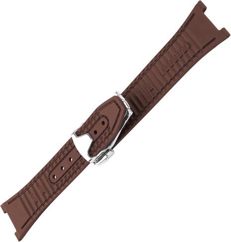 Leather 24mm*14mm Watch Bands Compatible Fit for Omega Constellation Automatic Dial Leather Replacement Strap Wirstband for Men and Women Bracelet Watch accessories in Saudi Arabia