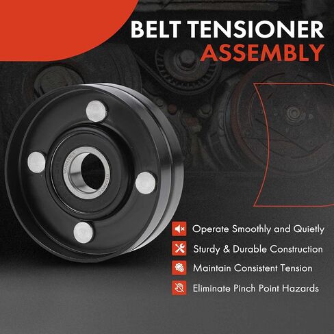 A-Premium Belt Idler Pulley متوافقة مع Audi Q7 2007-2010 ، A6 Quattro ، A8 Quattro ، R8 ، RS4 ، S5 ، S6 ، S8 & Volkswagen Touareg & Buick Skyhawk & Oldsmobile in Kuwait
