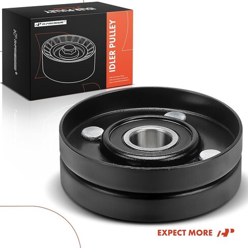 A-Premium Belt Idler Pulley متوافقة مع Audi Q7 2007-2010 ، A6 Quattro ، A8 Quattro ، R8 ، RS4 ، S5 ، S6 ، S8 & Volkswagen Touareg & Buick Skyhawk & Oldsmobile in Kuwait