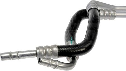 1x Transmission Cooler Lines - Inlet and Outlet Automatic Transmission Oil Cooler Hose Assembly Compatible with Ford F-250 2005 in Saudi Arabia