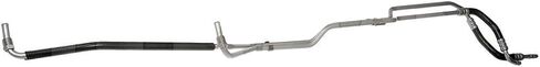 1x Transmission Cooler Lines - Inlet and Outlet Automatic Transmission Oil Cooler Hose Assembly Compatible with Ford F-250 2005 in Saudi Arabia