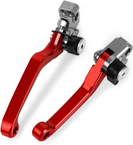 for Yama&ha YZ250 1989 1990 1991 1992 1993 1994 1995 Motocross Dirt Bike CNC Aluminum Brake Clutch Levers Foldable Lever Motorcycle Pivot Lever Motorcycle Hand Levers(Blue) in Saudi Arabia
