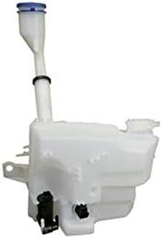 Windshield Washer Fluid Reservoir Tank - With Pump, Sensor, And Filler Tube - Compatible With 2012-2018 Ford Focus in Saudi Arabia