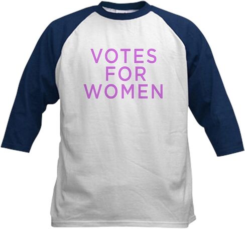 Cafepress أصوات لسيدات البيسبول جيرسي كيدز بيسبول جيرسي ، 3/4 قميص راجلان. in Kuwait