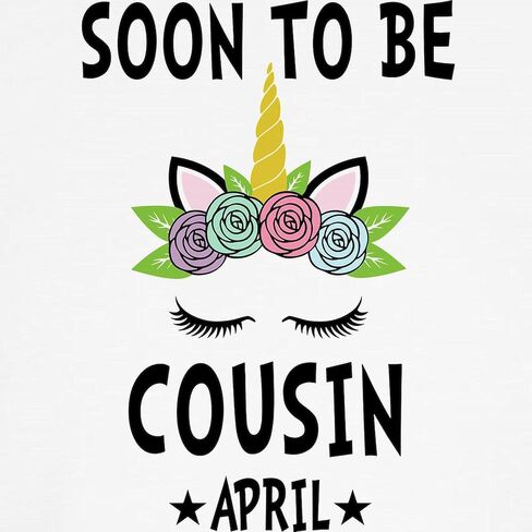 CafePress Soon to Be Cousin April Future GIF Baseball Jersey Kids Cotton Baseball Jersey, 3/4 Raglan Sleeve Shirt in Saudi Arabia