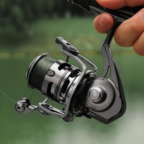 TRUSCEND 1500 Spinning Reel, Aviation Metal Materials Body, Industrial Durable-Strength, High Speed & Stability, Ultra-Light & Powerful, Smoother & Durable in Saudi Arabia