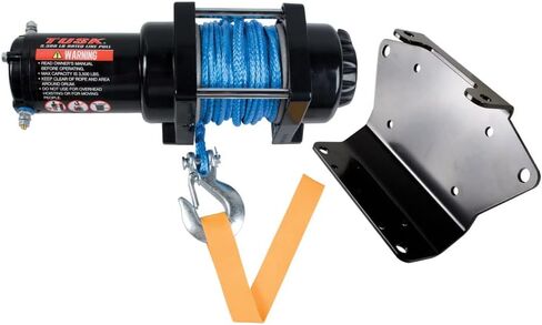 Tusk Winch with Synthetic Rope and Mount Plate 3500 lb. for Polaris General 1000 Deluxe Ride Command Edition 2022 in Saudi Arabia
