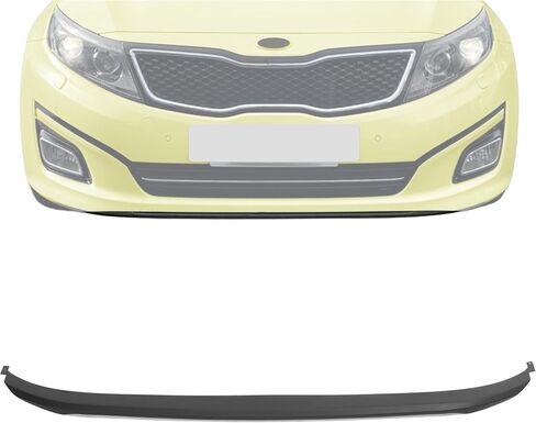 HECASA Front Pumper Valance متوافق مع بديل 2014-2015 KIA Optima لـ 865914C500 KI1093102 أمامي السد السفلي السد المنحرف الأسود PP in Saudi Arabia