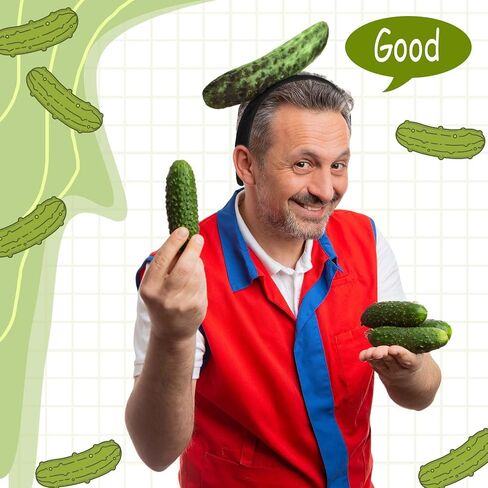 Pickle Headband Green Funny Headband Accessories for Adults for Halloween Party Cosplay Supplies in Saudi Arabia