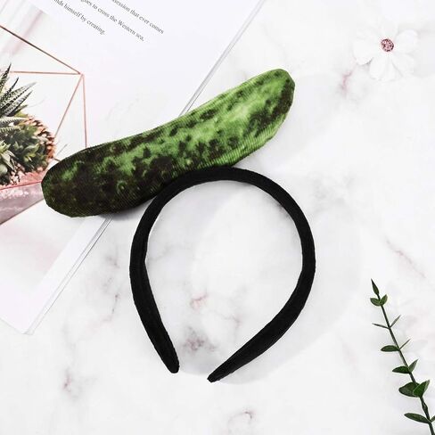 Pickle Headband Green Funny Headband Accessories for Adults for Halloween Party Cosplay Supplies in Saudi Arabia