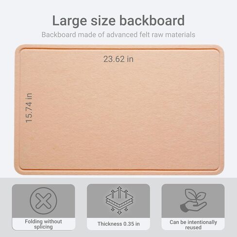 Vision board kit for Wall,Vision boards for adults,Vision board supplies,Dream Board-23.62''x11.8''x0.78''-All required small accessories to Visualize The Life of Your Dreams in Saudi Arabia