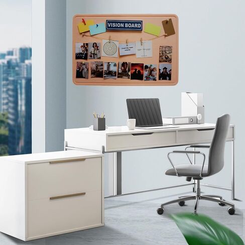 Vision board kit for Wall,Vision boards for adults,Vision board supplies,Dream Board-23.62''x11.8''x0.78''-All required small accessories to Visualize The Life of Your Dreams in Saudi Arabia