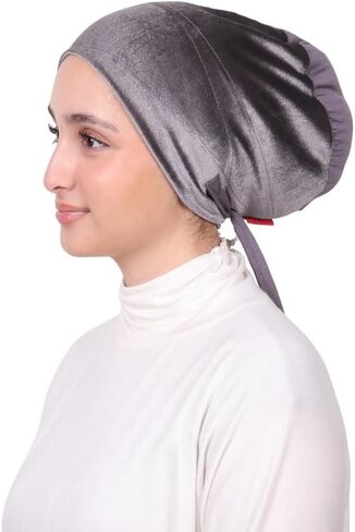 Mu Lan Song Handmade Velvet Cotton Shaper | Grip Hair Grip Scarf | Anti-Slip Non-Slip | Hijab Scarf Shawl Bun Volumizer in Kuwait