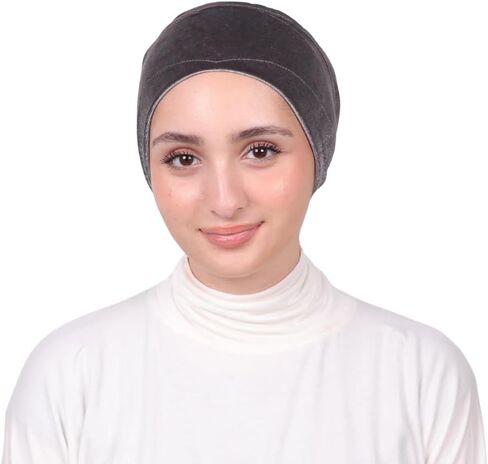 Mu Lan Song Handmade Velvet Cotton Shaper | Grip Hair Grip Scarf | Anti-Slip Non-Slip | Hijab Scarf Shawl Bun Volumizer in Kuwait