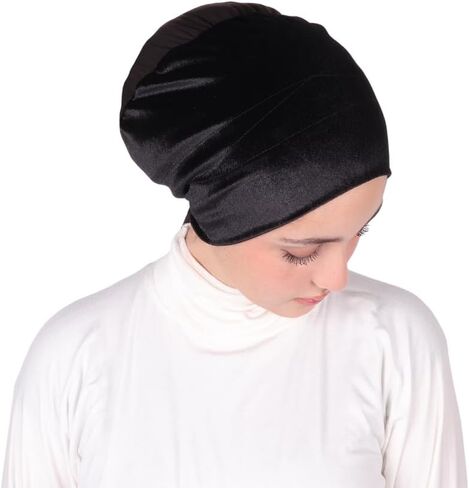 Mu Lan Song Handmade Velvet Cotton Shaper | Grip Hair Grip Scarf | Anti-Slip Non-Slip | Hijab Scarf Shawl Bun Volumizer in Kuwait