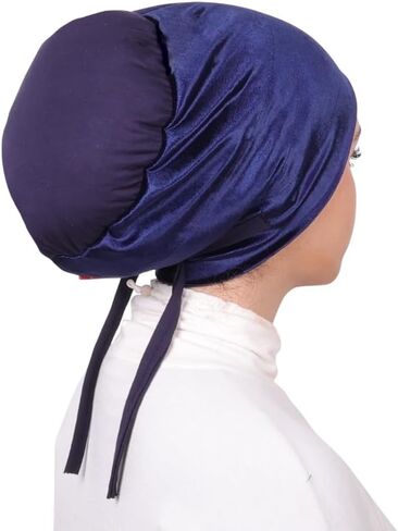 Mu Lan Song Handmade Velvet Cotton Shaper | Grip Hair Grip Scarf | Anti-Slip Non-Slip | Hijab Scarf Shawl Bun Volumizer in Kuwait