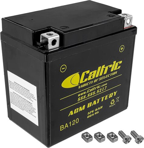 بطارية AGM Caltric متوافقة مع Yamaha WR450F WR-450F 2003-2009 2011-2016 in Saudi Arabia