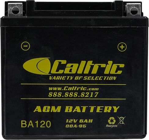 بطارية AGM Caltric متوافقة مع Yamaha WR450F WR-450F 2003-2009 2011-2016 in Saudi Arabia