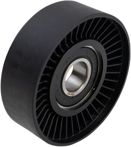 Serpentine Belt Idler Pulley Plastic Black 0.67 Hole Diameter 1pc for Bronco for Corvette for E350/E150 Econoline Club Wagon for E350/E250/E150 Econoline for F350/F250/F150 in Saudi Arabia