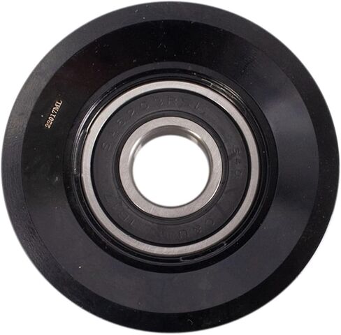 Serpentine Belt Idler Pulley Steel Black 4pc 0.67 Hole Diameter for Subaru,for Saab,for Mazda,for Honda,for Dodge,for Chrysler,for Acura in Saudi Arabia
