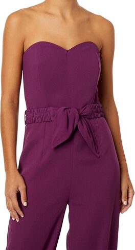 Lilly Pulitzer Rosalie Strapless Jumpsuit Amarena Cherry 00 in Saudi Arabia