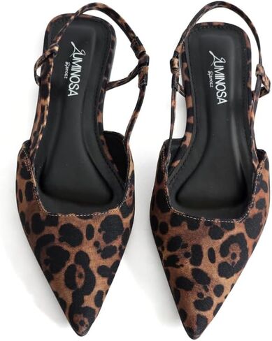 Luminosa للسيدات الأنيقة المطبقة شقق Slingback in Kuwait