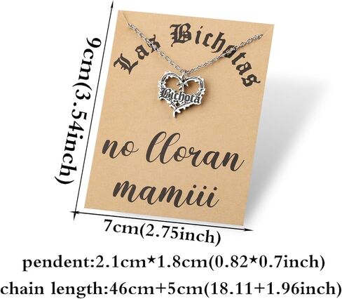 قلادة Keychin Latin Music Necklace مع ألبوم موسيقى البطاقة Song Jewelry Music Music Singer Gifts (بطاقة BIC) in Saudi Arabia