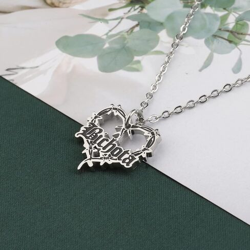 قلادة Keychin Latin Music Necklace مع ألبوم موسيقى البطاقة Song Jewelry Music Music Singer Gifts (بطاقة BIC) in Saudi Arabia