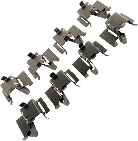 APDTY 172305 فرامل وسادة ربيع مجموعة. اليسار الأمامي واليمين ؛ يحل محل 68212326AA in Kuwait