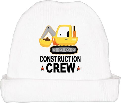 inktastic Future Construction Worker Crew Baby Beanie Hat in Saudi Arabia