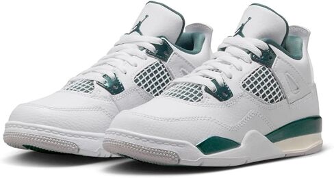 Little Kid's Jordan 4 Retro White/Oxided Green-White (BQ7669 103) in Saudi Arabia
