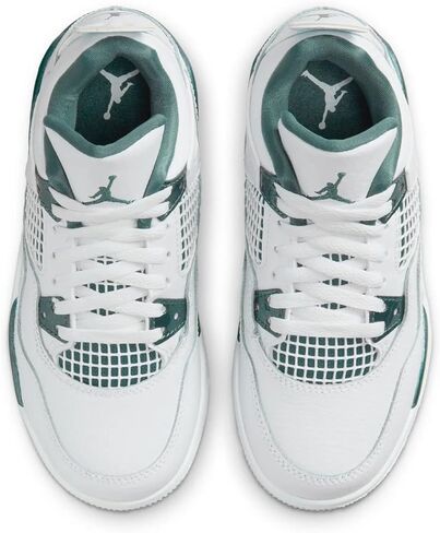 Little Kid's Jordan 4 Retro White/Oxided Green-White (BQ7669 103) in Saudi Arabia