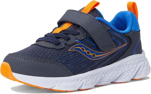 Saucony Wind 3.0 الإغلاق البديل (Little Big Kid) ، Navy/Peel ، 7 X-Wide US US in Saudi Arabia