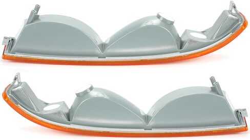 ECOTRIC Turn Parking Signal Light Compatible with 2003-2025 GMC Savana Van/Chevy Chevrolet Express Side Marker Parking Lights Assembly Corner Pair Replace for GM2520188 GM2521188(No Light Bulb) in Saudi Arabia