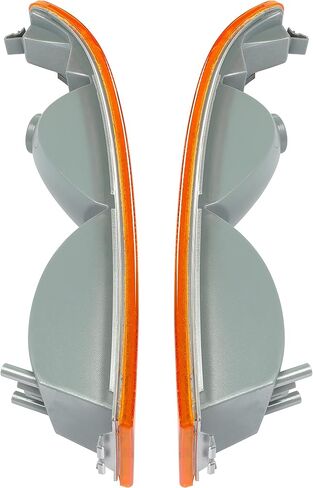 ECOTRIC Turn Parking Signal Light Compatible with 2003-2025 GMC Savana Van/Chevy Chevrolet Express Side Marker Parking Lights Assembly Corner Pair Replace for GM2520188 GM2521188(No Light Bulb) in Saudi Arabia