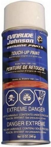 New OEM Outboard Motor Spray Paint Dark Charcoal, 0772049 in Saudi Arabia