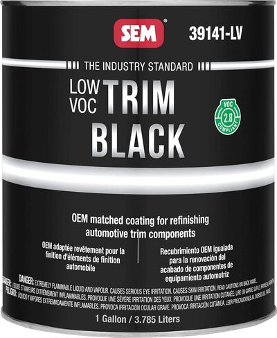 SEM 39141 -LV Low VOC Trim Aerosol Black Aerosol - 1 Gallon in Saudi Arabia