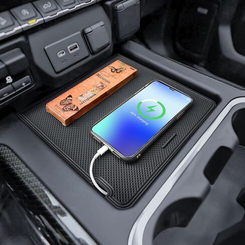 Cover Cover Console Console Cover Cover Cover Hidden Organizer for 2019-2022 Chevy Silverado/GMC Sierra 1500 and 2020-2023 Silverado/GMC Sierra 2500HD 3500HD Accessories (Comple Console W/Pucket Sats فقط) in Saudi Arabia