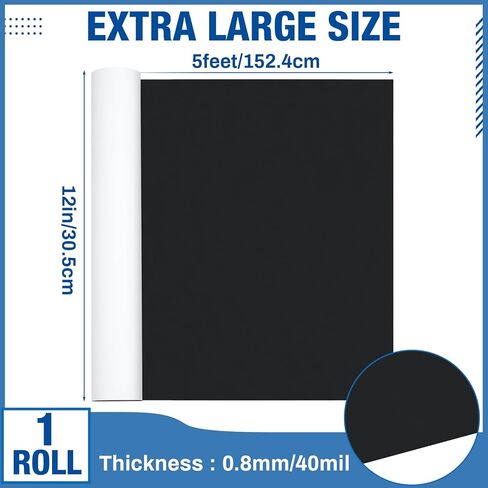 Amylove Extra Large 12 in × 5 قدم × 40 ملابًا مغناطيسًا مغنطيسًا مركبة مركبة مركبة مغناطيسية مرنة السيارات ملصقات مغناطيسات قابلة للطباعة للسيارات القابلة للطباعة للشاحنات أعمال الإعلان عن الشاحنات in Saudi Arabia