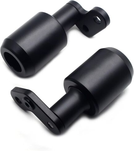 MZS Motorcycle Frame Sliders Compatible with ZX6R 2024 2025, ZX-6R Falling Crash Protector Guards Engine Fairing Protection No Cut Kits Black in Saudi Arabia