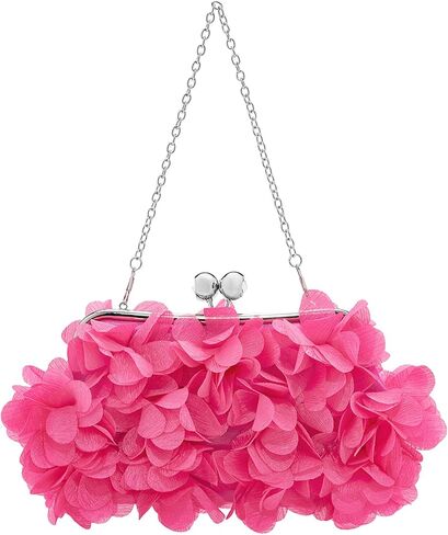 Evening Bags for Women Formal Floral Clutch Purses for Women Wedding Cocktail Party Prom Purse Dressy Handbags in Saudi Arabia