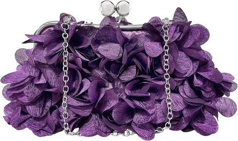 Evening Bags for Women Formal Floral Clutch Purses for Women Wedding Cocktail Party Prom Purse Dressy Handbags in Saudi Arabia