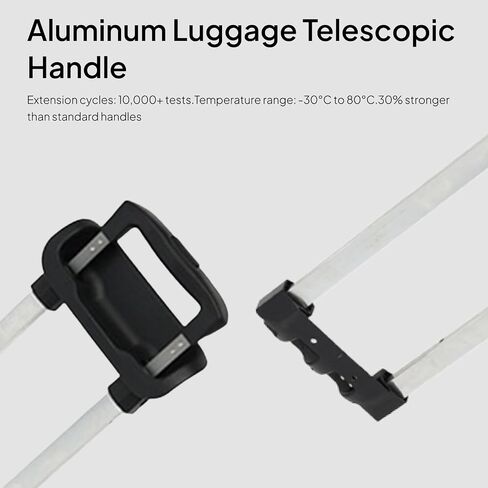 Travel Luggage Carrying Case Trolley Luggage Bag Suitcase Telescopic Handle, 93.5cmx16cm in Saudi Arabia
