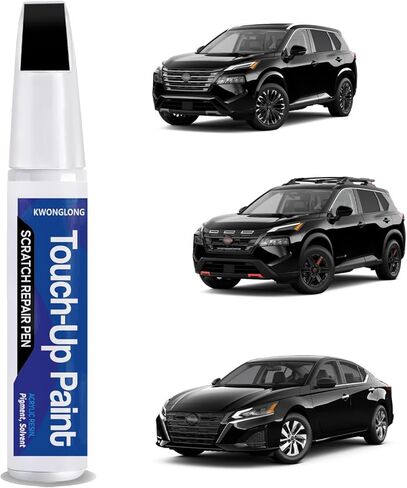 2pcs لـ Nissan Qab Pearl White Tricoat Touchup Paint ، 2-in-1 إصلاح الصفر المباراة ذات اللون الدقيق ، قلم إصلاح خدش السيارة in Kuwait