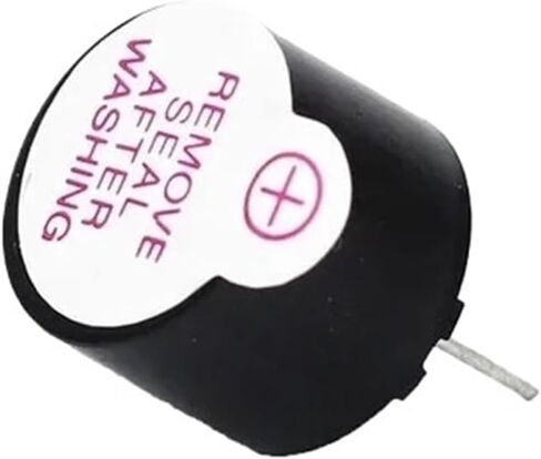 10PCS 3v 5v 12v Active Buzzer 12095 Magnetic Long Continous Beep Tone 12 * 9.5mm(12095 5V) in Kuwait