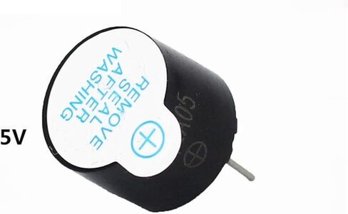 10PCS 3v 5v 12v Active Buzzer 12095 Magnetic Long Continous Beep Tone 12 * 9.5mm(12095 5V) in Kuwait