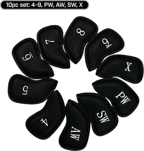Callaway Golf Magnetic Iron Headcovers White - Set of 10 Iron Headcovers to Protect Your Golf Clubs in Saudi Arabia