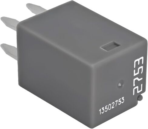 13502753 2753 Automotive Relays (Pack of 2) – 12VDC 20A 4-Pin Mini Micro Multi-Purpose Relays for Chevy Cadillac Seville, SLS, SRX, CTS, ATS in Kuwait